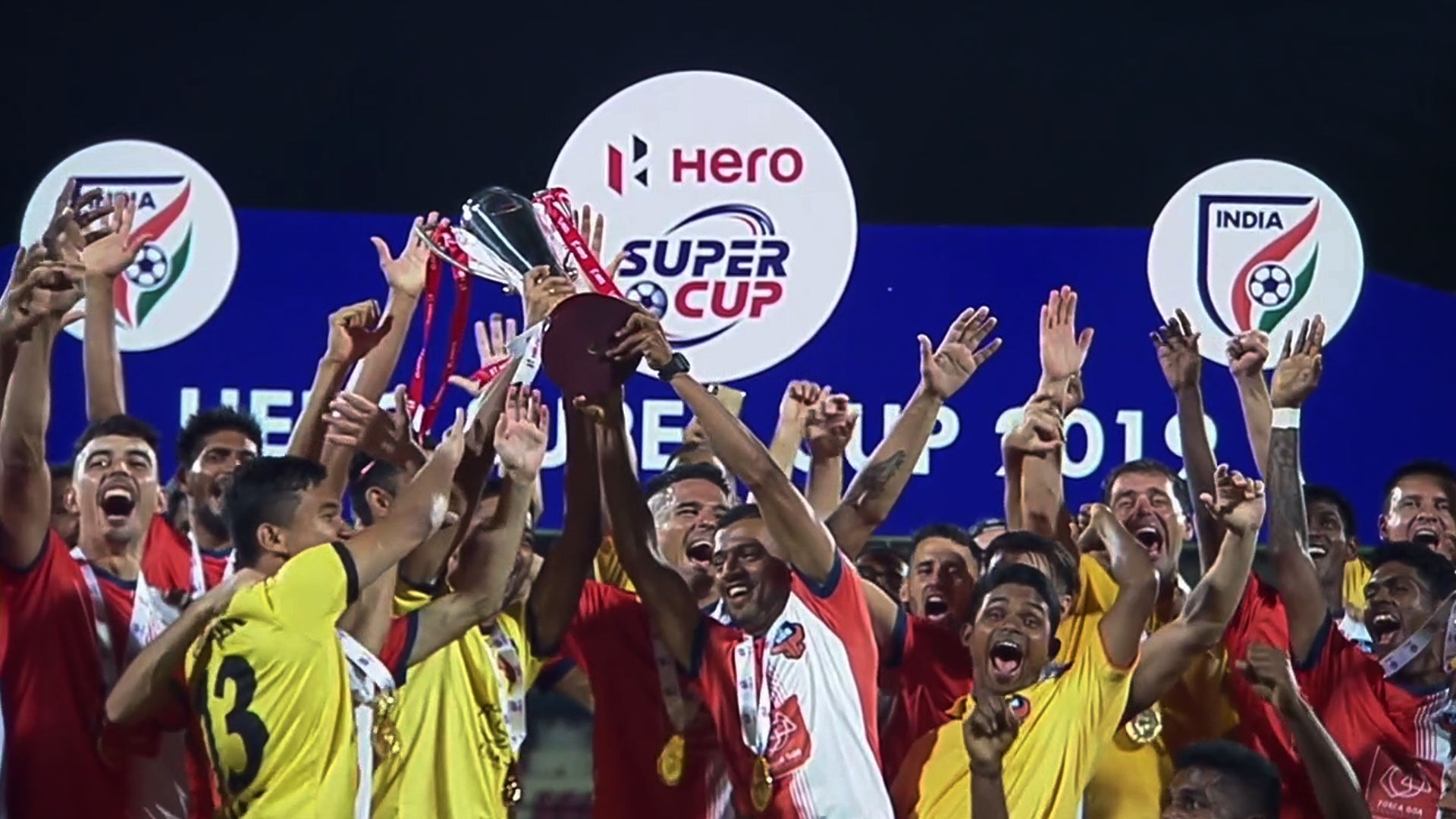 Goa celebrate their first Hero Super Cup triumph